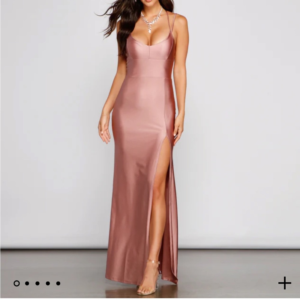 Summer formal lace up mermaid dress